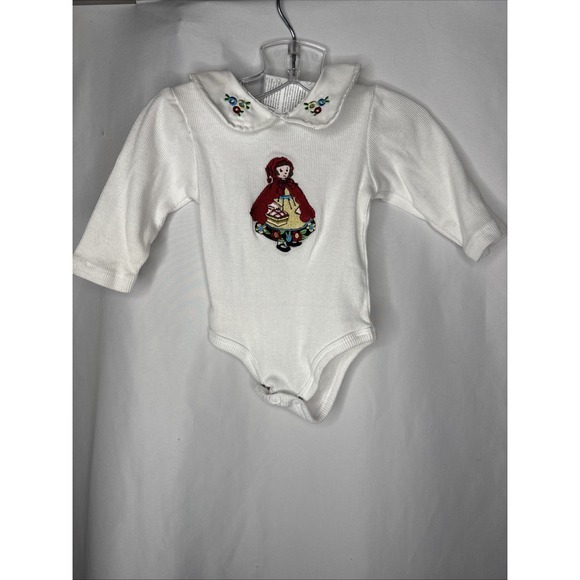 Mary Engelbreit Other - Mary Englelbreit Baby Infant 0-3 Month Little Red Riding Hood White 1Pc Bodysuit